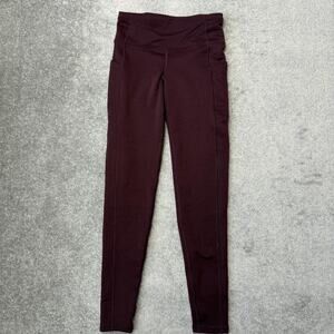 Athleta Leggings Womens Small Tall Altitude Stash Tight Polartec Powerstretch